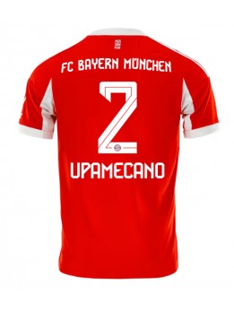 Billige Bayern Munich Dayot Upamecano #2 Hjemmedrakt 2025-26 Kortermet